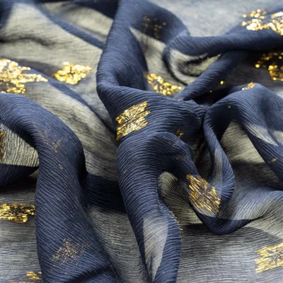 Копринен урагири жакардов плат